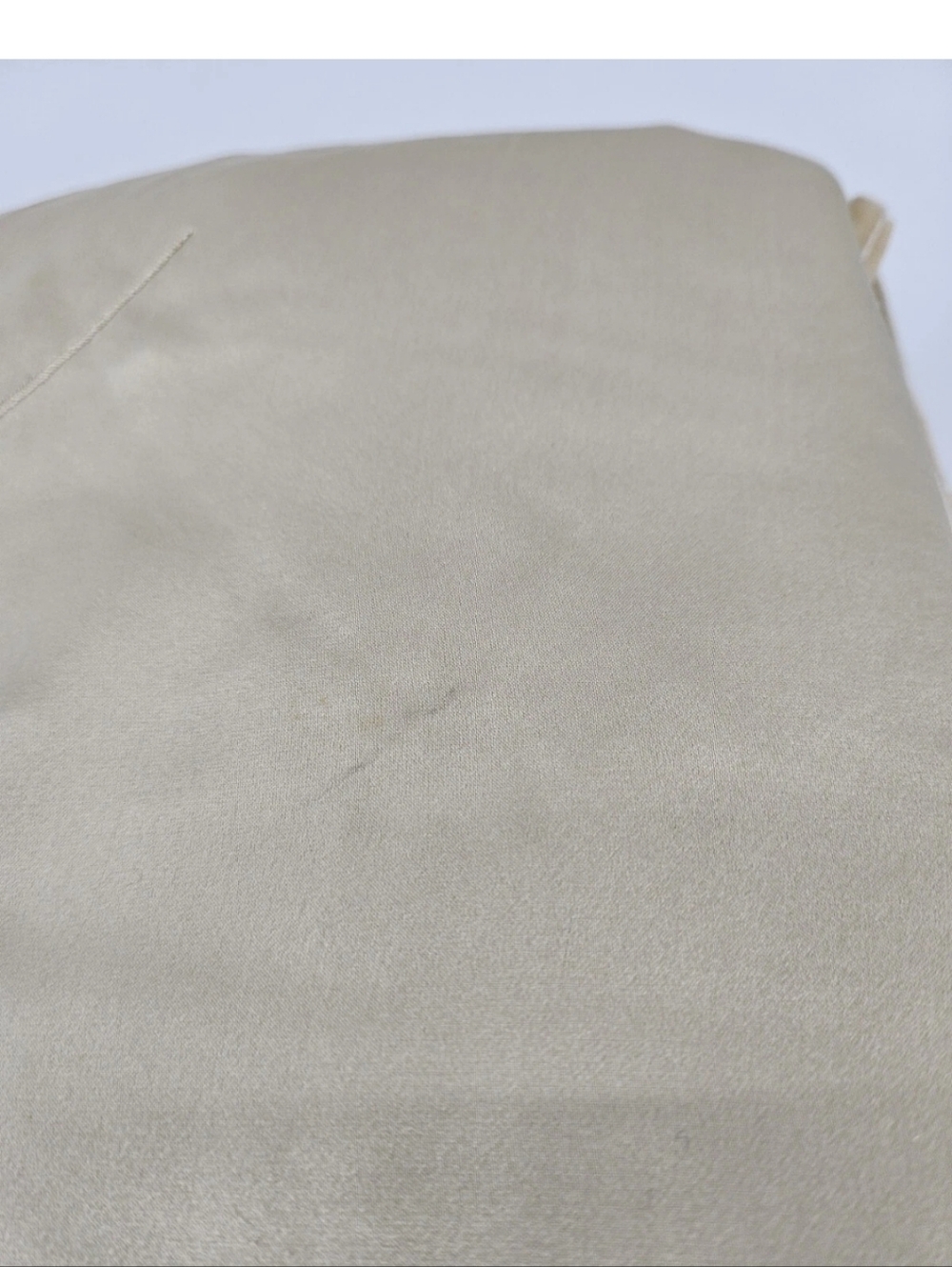 Kumi Kookoon Silk Leaves Embellishments Duvet Cover Beige/gold Queen 92x102 - Picture 13 of 15